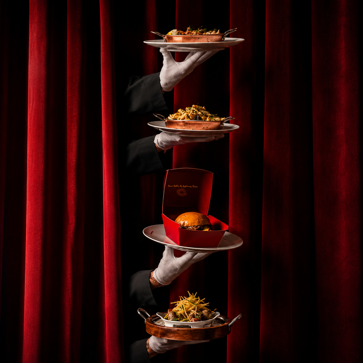 Professional chef preparing a signature dish
